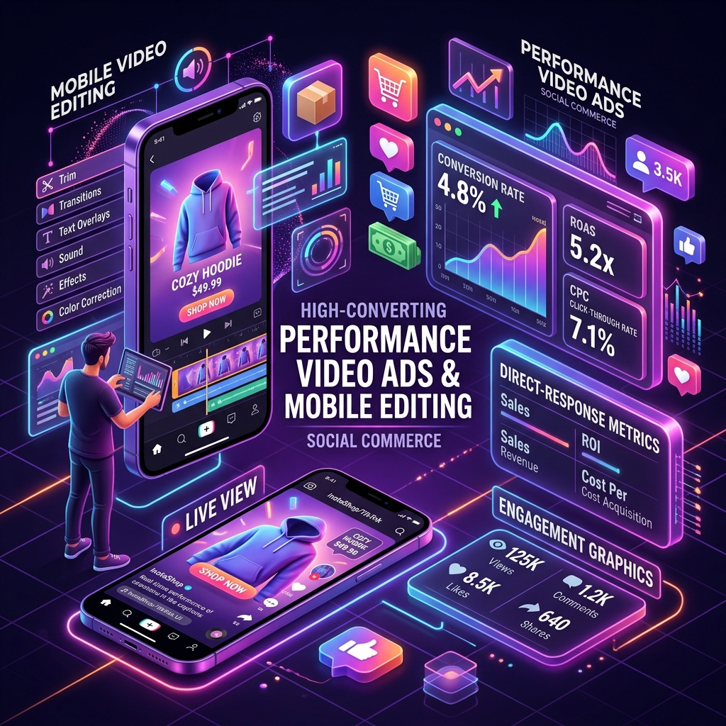 DTC native video ads