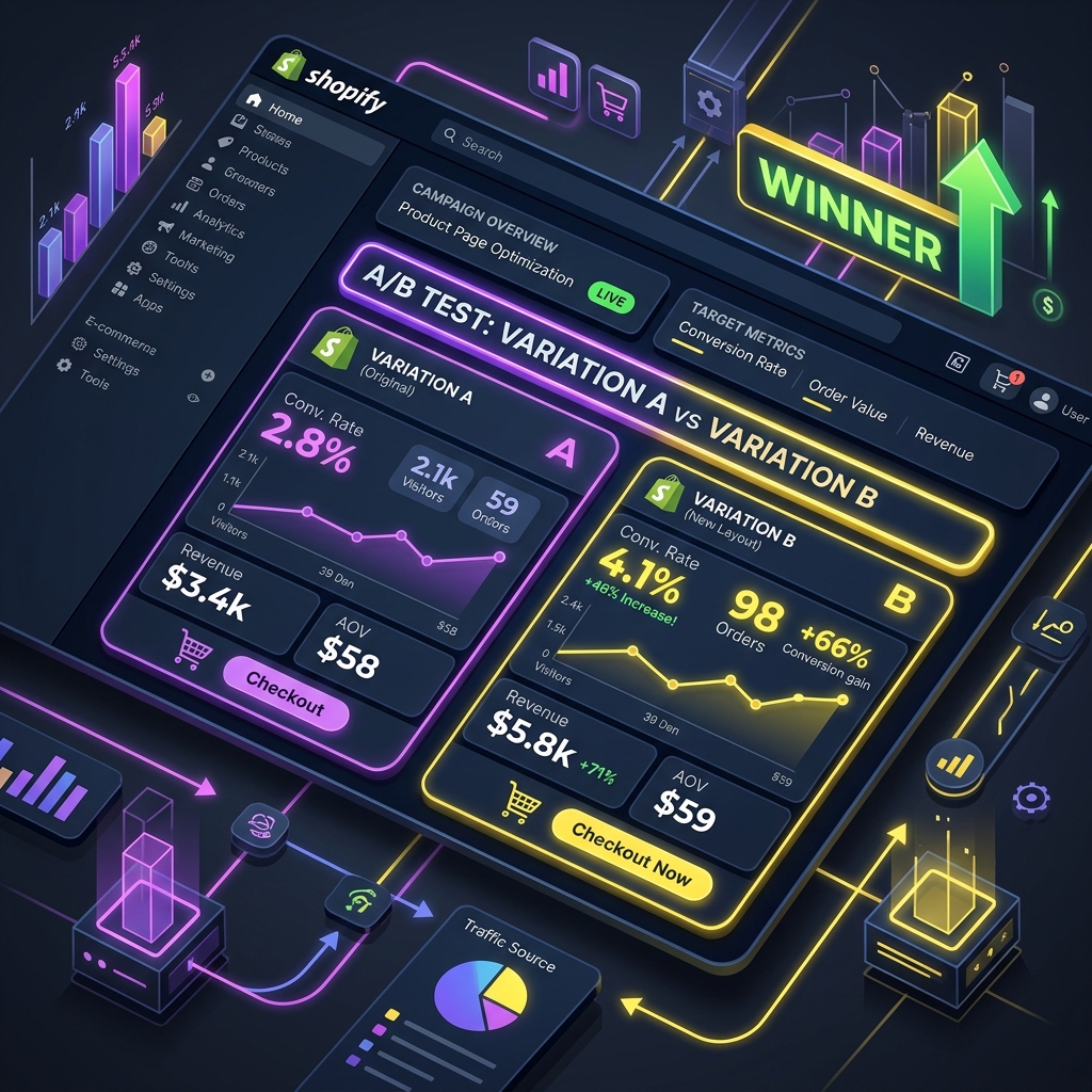 Shopify growth marketing